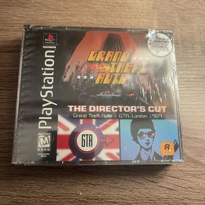 Grand Theft Auto 1 Director's Cut Sony Playstation Sealed Video Gamer